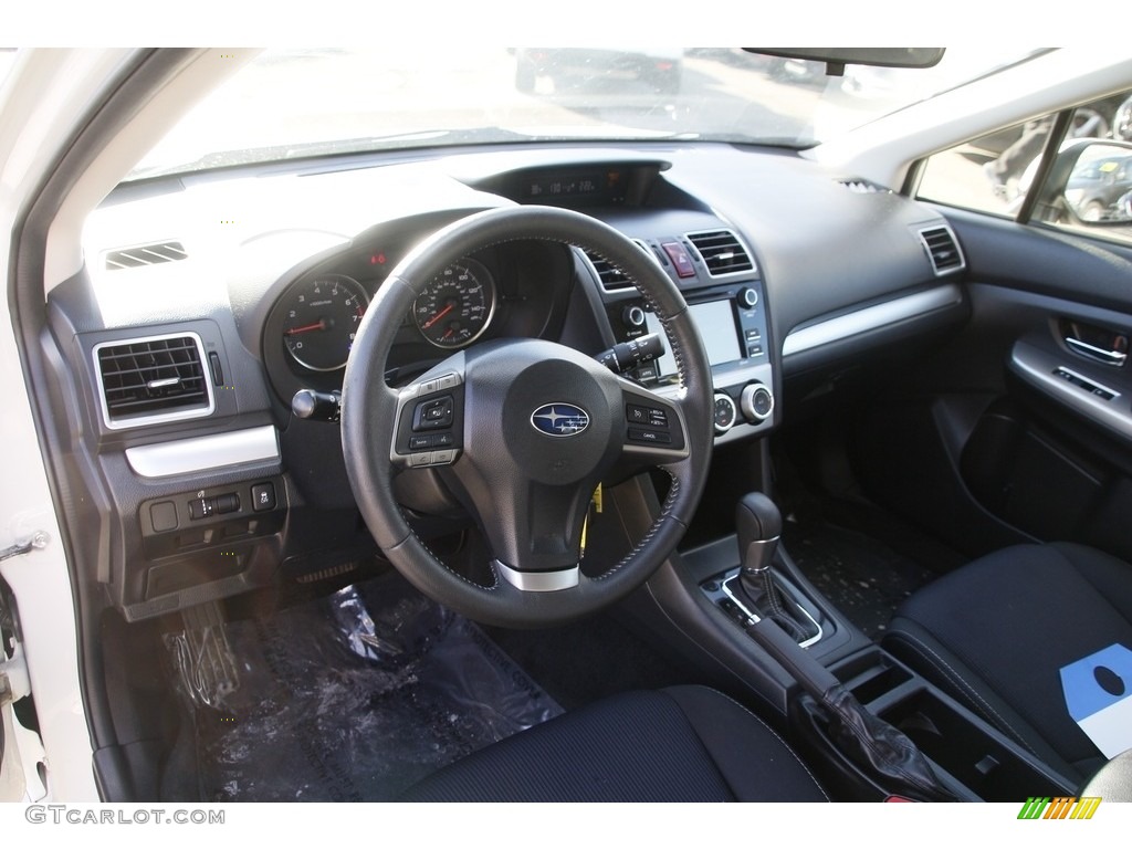 2015 Subaru Impreza 2.0i Sport Premium 5 Door Black Dashboard Photo #140706590