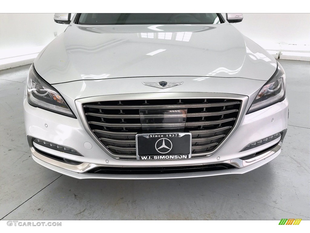 2018 Genesis G80 RWD - Santiago Silver / Black photo #30