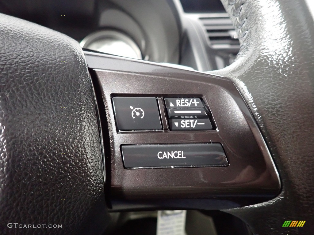 2013 Subaru Impreza 2.0i Limited 5 Door Ivory Steering Wheel Photo #140707103
