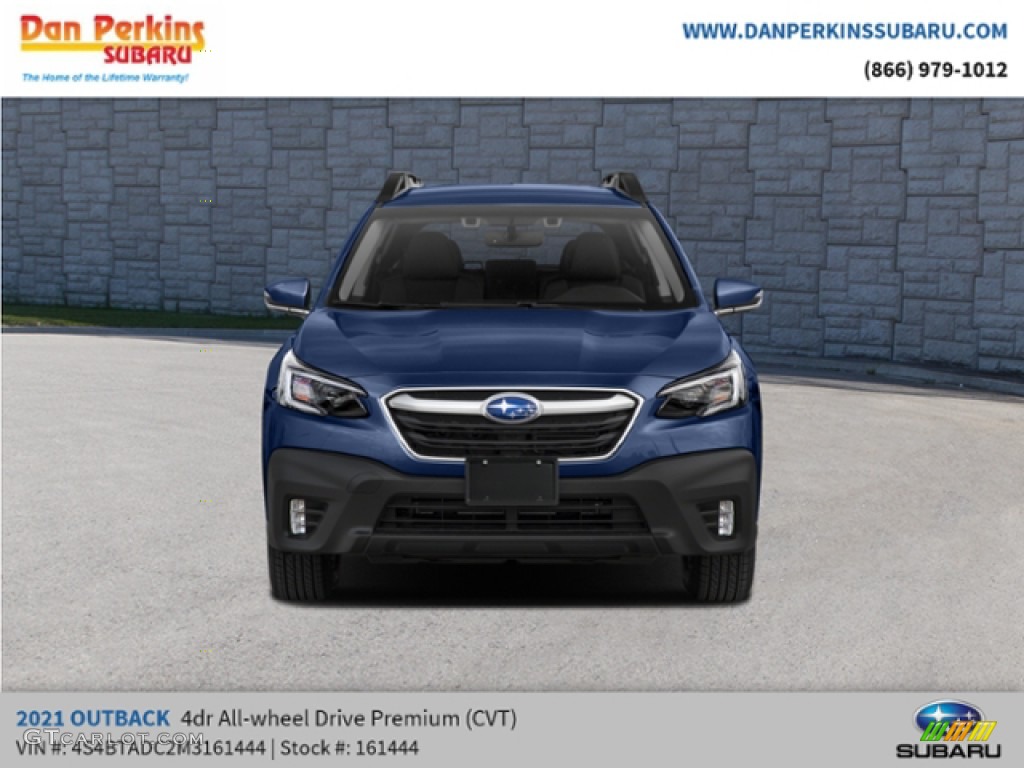 2021 Outback 2.5i Premium - Abyss Blue Pearl / Slate Black photo #7