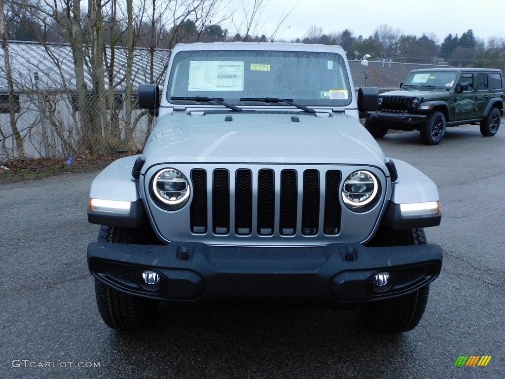 2021 Wrangler Unlimited Sahara Altitude 4x4 - Billet Silver Metallic / Black photo #2