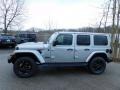 2021 Billet Silver Metallic Jeep Wrangler Unlimited Sahara Altitude 4x4  photo #9