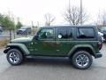 2021 Sarge Green Jeep Wrangler Unlimited Sahara 4x4  photo #9