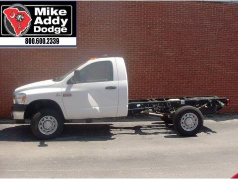 2007 Dodge Ram 3500 ST Regular Cab Chassis Data, Info and Specs