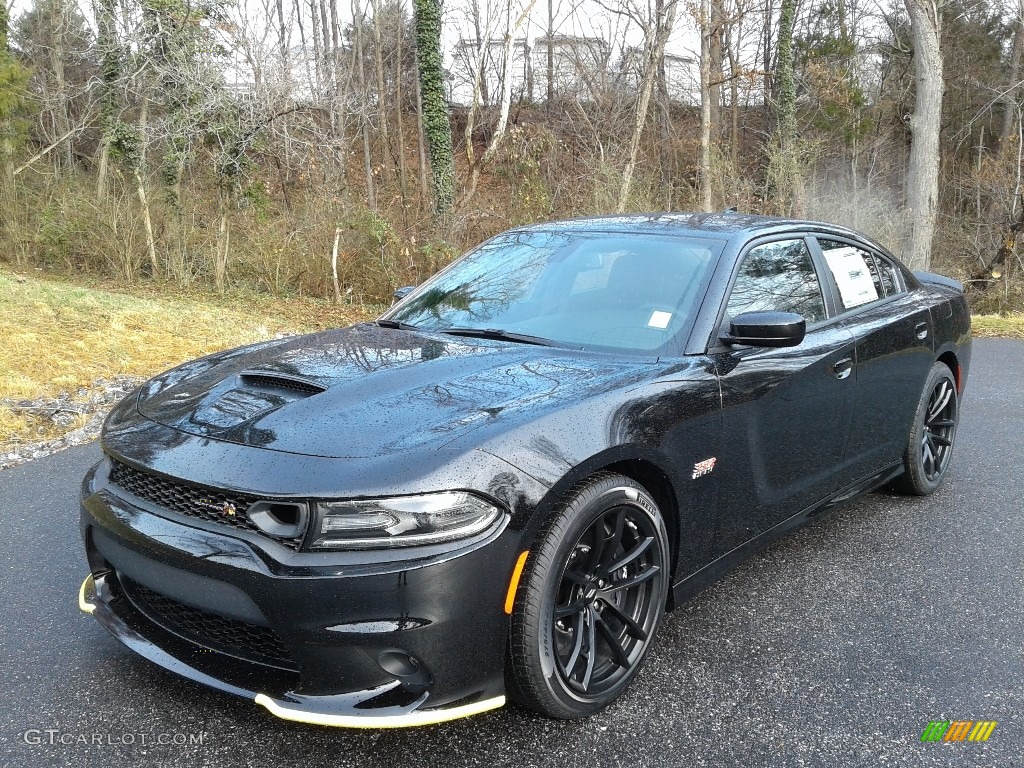 Pitch Black 2021 Dodge Charger Scat Pack Exterior Photo #140709227