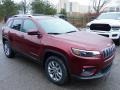 Velvet Red Pearl 2021 Jeep Cherokee Latitude Lux 4x4 Exterior