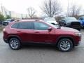 Velvet Red Pearl 2021 Jeep Cherokee Latitude Lux 4x4 Exterior