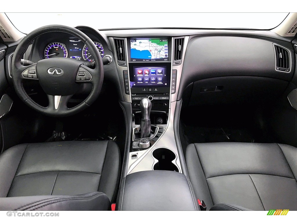 Graphite Interior 2017 Infiniti Q50 3.0t Photo #140709827