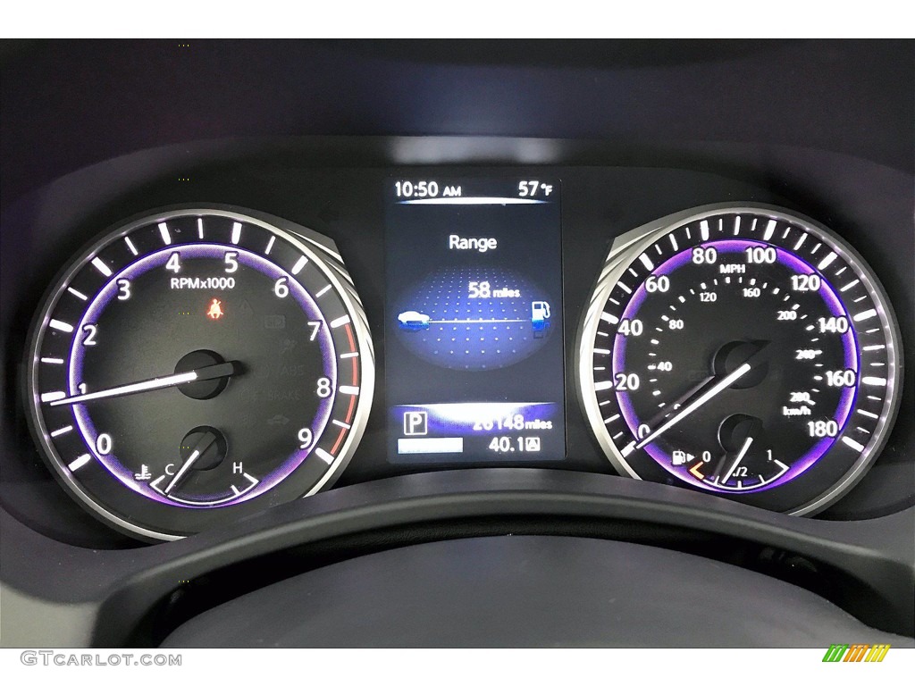 2017 Infiniti Q50 3.0t Gauges Photo #140710022