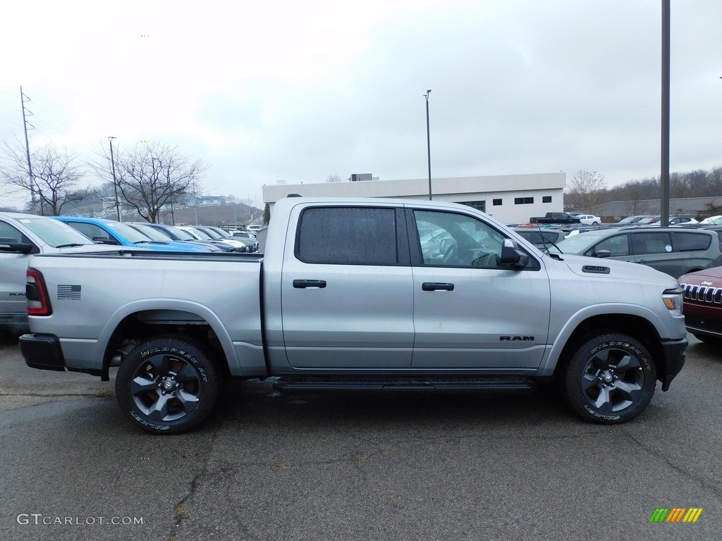 2021 1500 Built to Serve Edition Crew Cab 4x4 - Billet Silver Metallic / Black photo #4