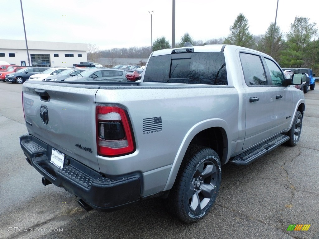 2021 1500 Built to Serve Edition Crew Cab 4x4 - Billet Silver Metallic / Black photo #5