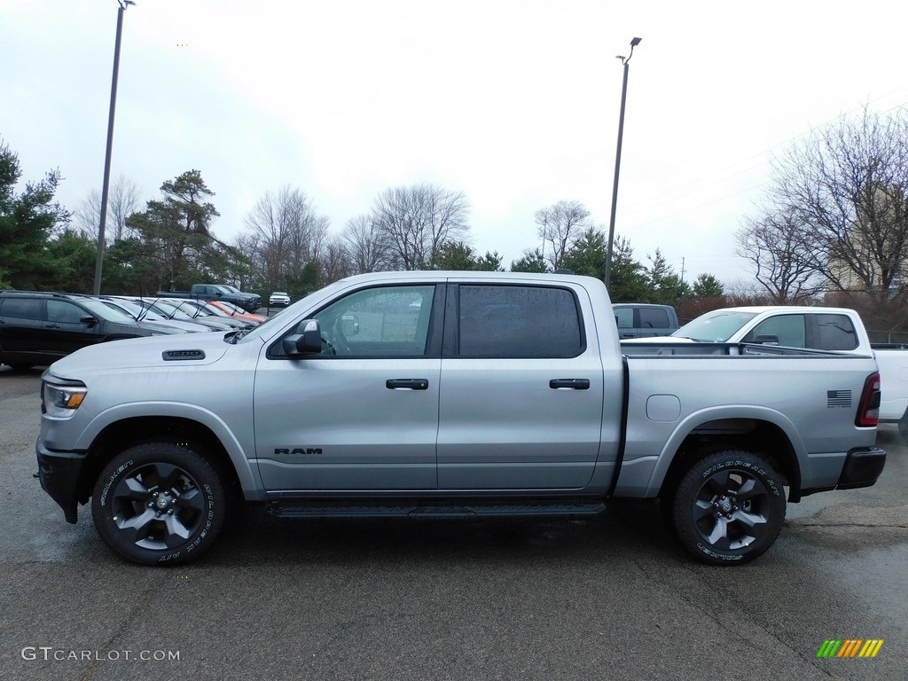 Billet Silver Metallic 2021 Ram 1500 Built to Serve Edition Crew Cab 4x4 Exterior Photo #140710703