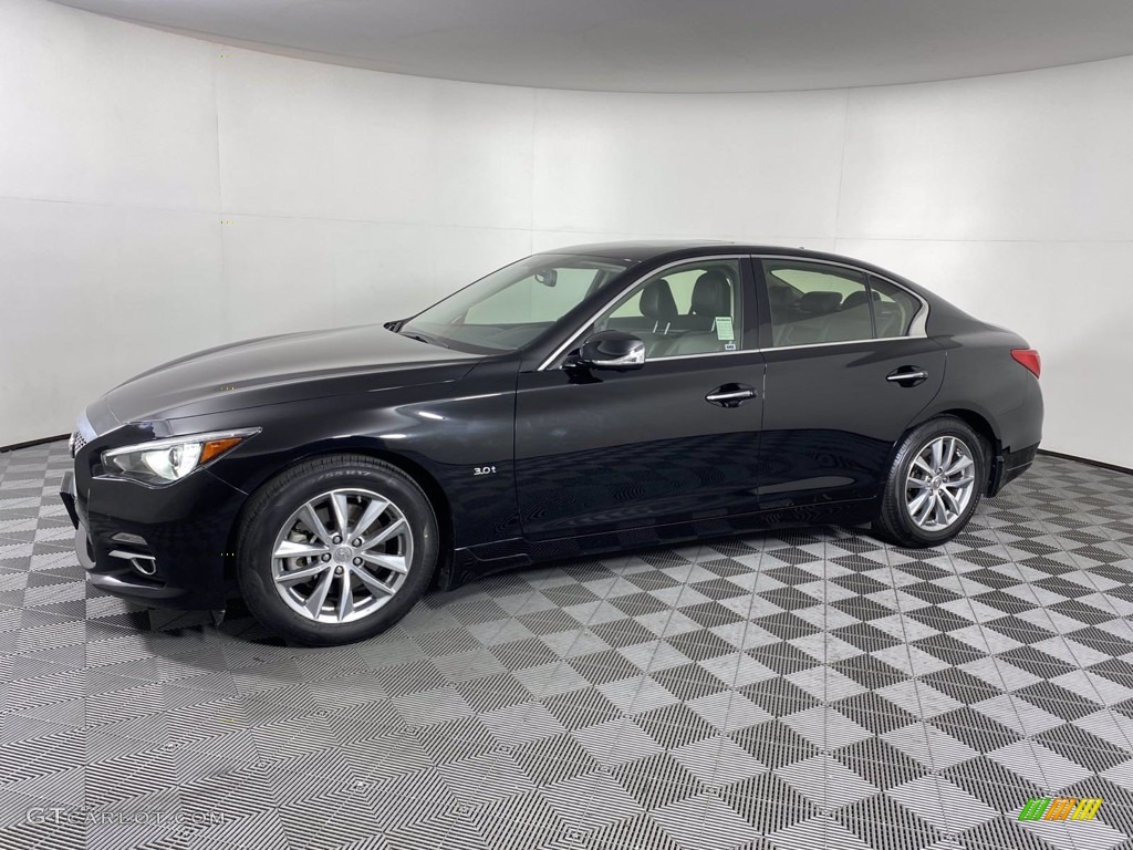 Black 2017 Infiniti Q50 3.0t Exterior Photo #140710724
