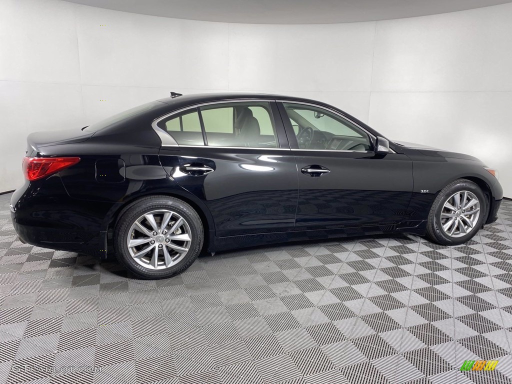 2017 Q50 3.0t - Black / Graphite photo #8