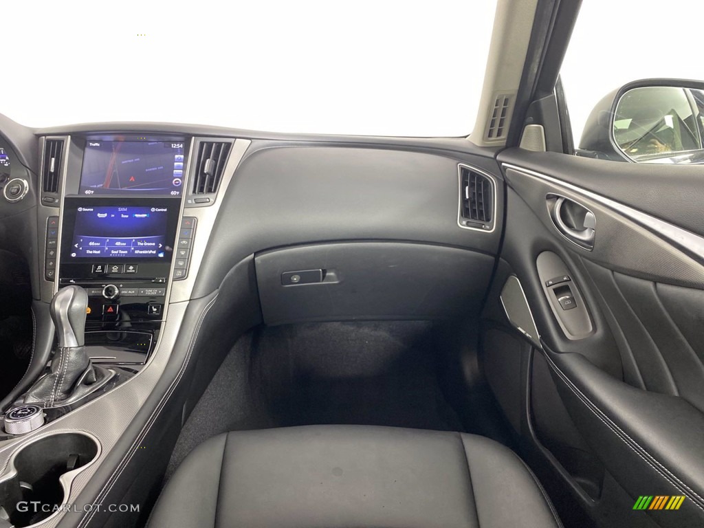 2017 Infiniti Q50 3.0t Graphite Dashboard Photo #140710997