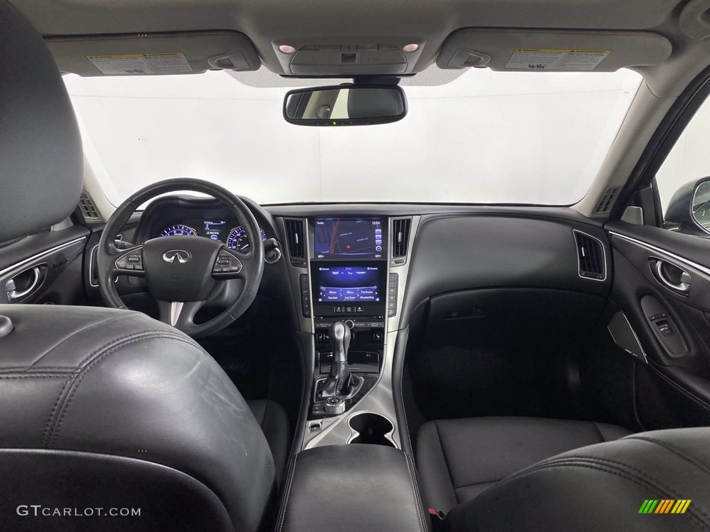 2017 Infiniti Q50 3.0t Graphite Dashboard Photo #140711018