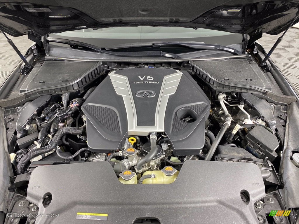 2017 Infiniti Q50 3.0t 3.0 Liter Twin-Turbocharged DOHC 24-Valve CVTCS V6 Engine Photo #140711183