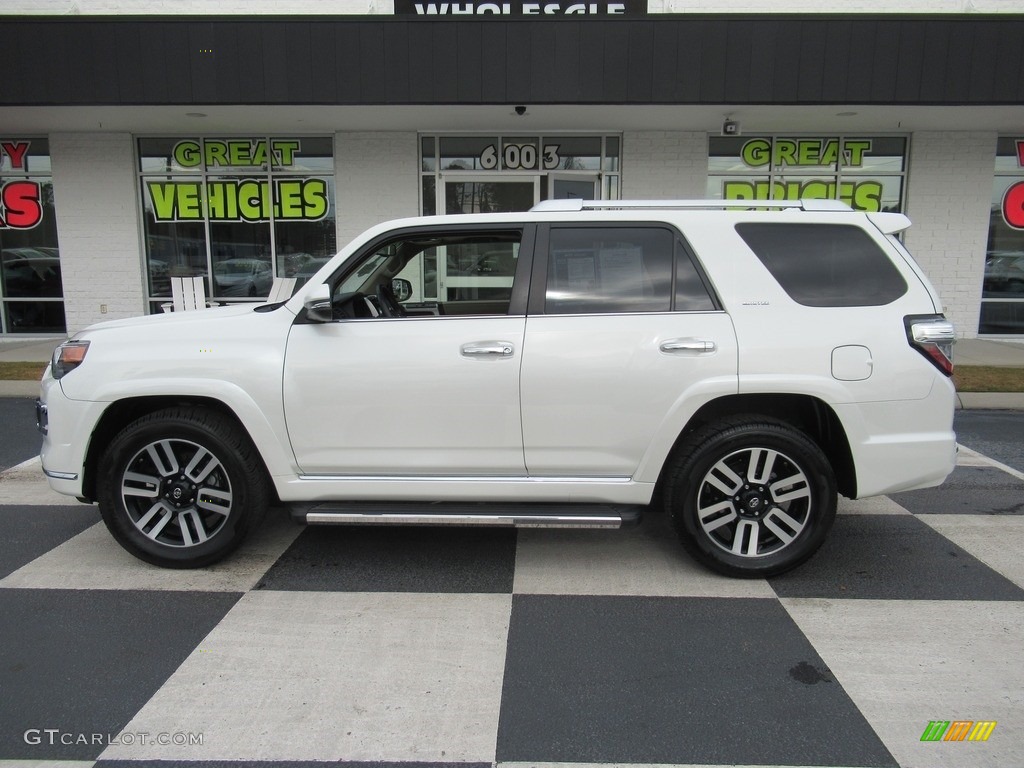 2017 4Runner Limited 4x4 - Blizzard Pearl White / Sand Beige photo #1