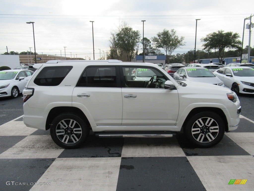 2017 4Runner Limited 4x4 - Blizzard Pearl White / Sand Beige photo #3