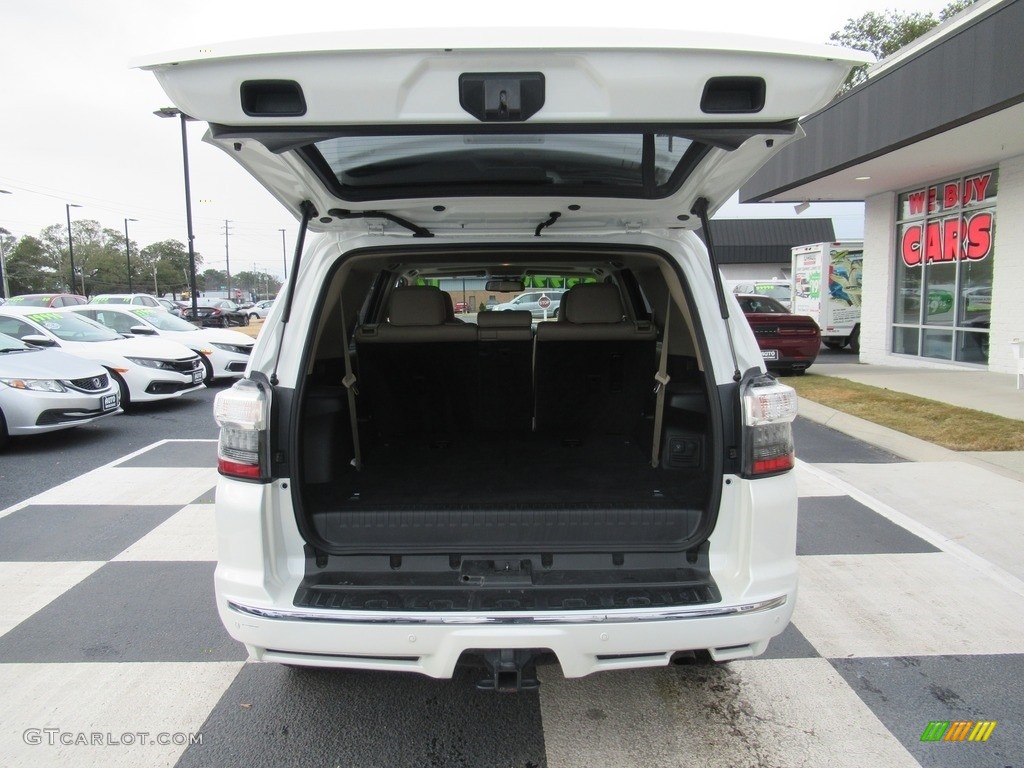 2017 4Runner Limited 4x4 - Blizzard Pearl White / Sand Beige photo #5