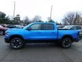 2021 Hydro Blue Pearl Ram 1500 Rebel Crew Cab 4x4  photo #9