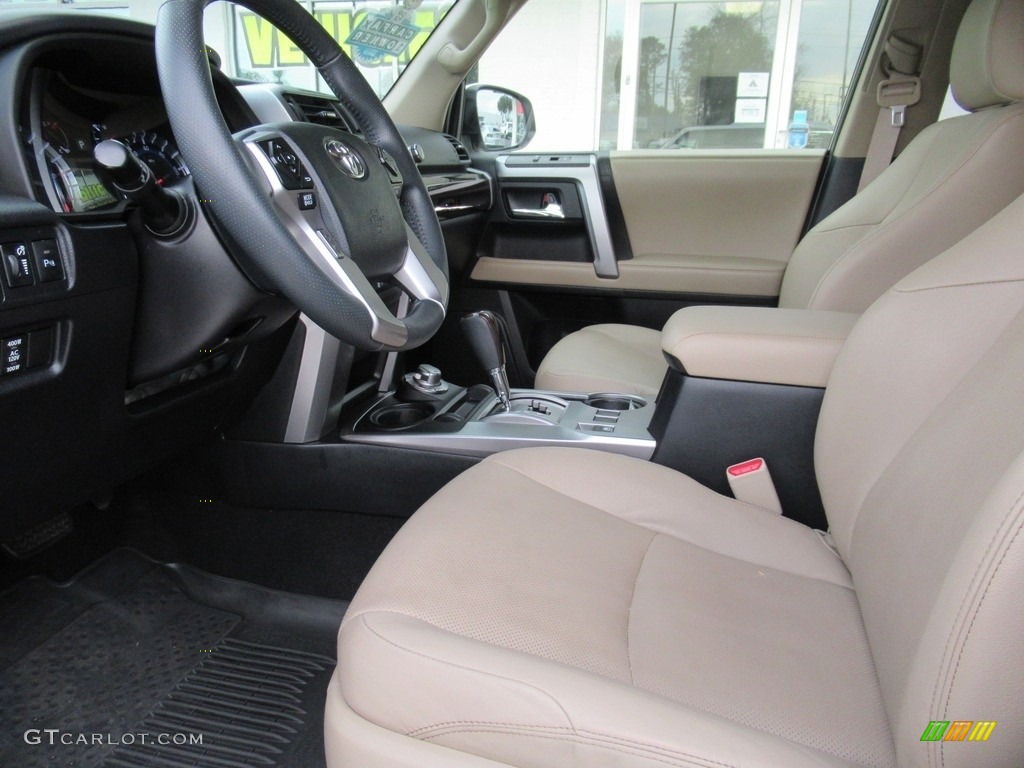 2017 4Runner Limited 4x4 - Blizzard Pearl White / Sand Beige photo #9