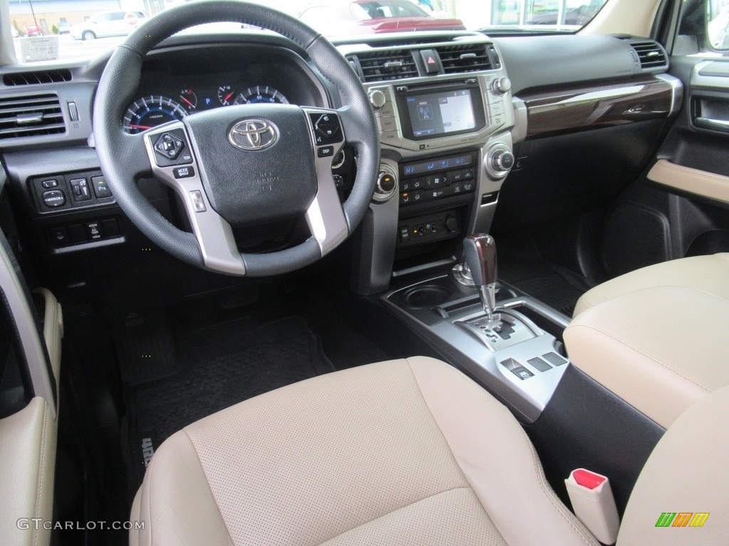 2017 4Runner Limited 4x4 - Blizzard Pearl White / Sand Beige photo #14
