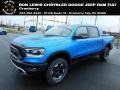 Hydro Blue Pearl 2021 Ram 1500 Rebel Crew Cab 4x4