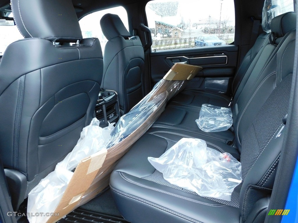 Black Interior 2021 Ram 1500 Rebel Crew Cab 4x4 Photo #140711828