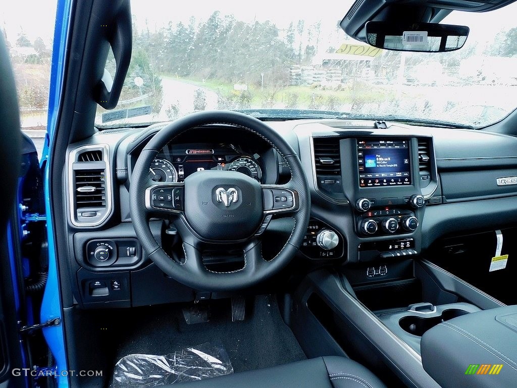 2021 Ram 1500 Rebel Crew Cab 4x4 Black Dashboard Photo #140711837