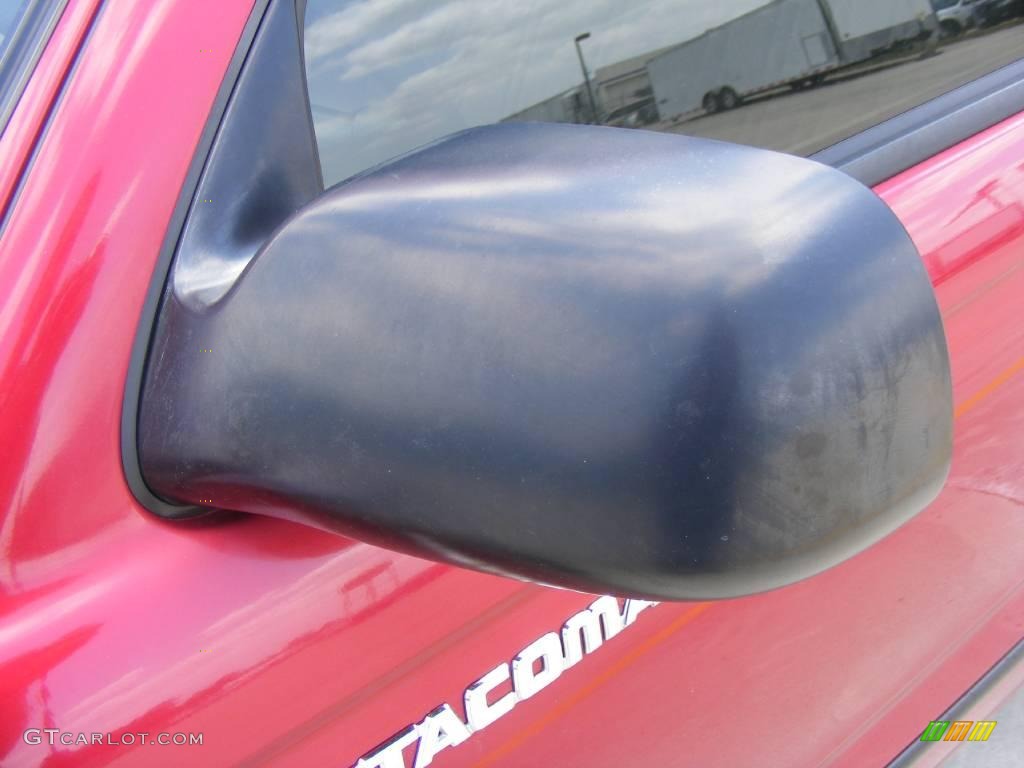 2004 Tacoma Regular Cab - Impulse Red Pearl / Oak photo #13