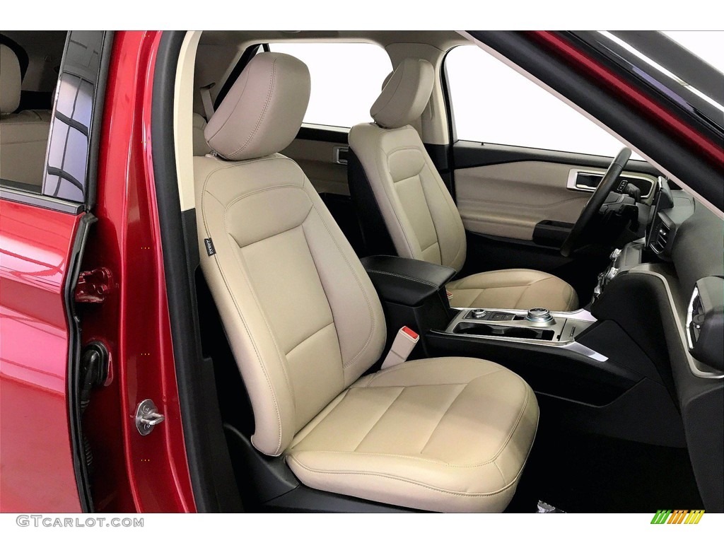 2020 Explorer XLT 4WD - Rapid Red Metallic / Sandstone photo #6
