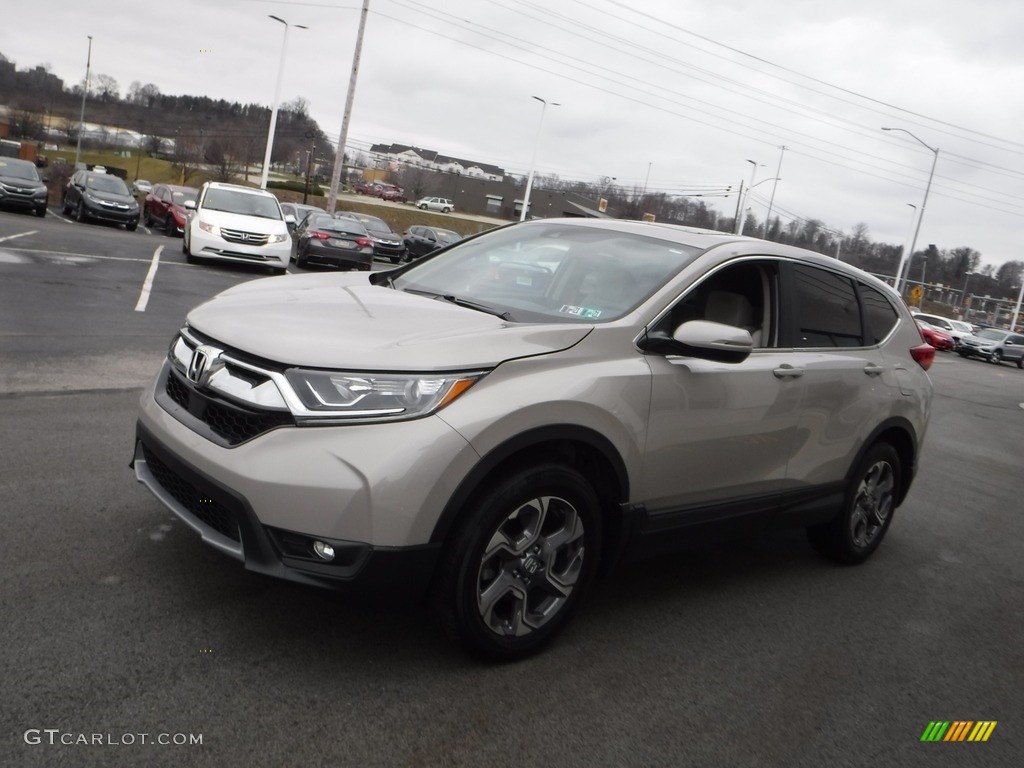 2018 CR-V EX AWD - Sandstorm Metallic / Ivory photo #6