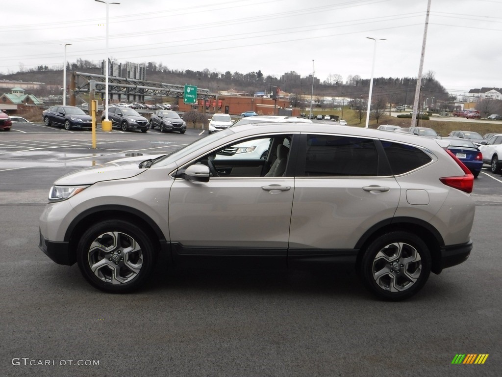 2018 CR-V EX AWD - Sandstorm Metallic / Ivory photo #7