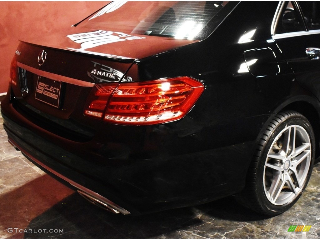 2014 E 550 4Matic Sedan - Black / Black photo #5