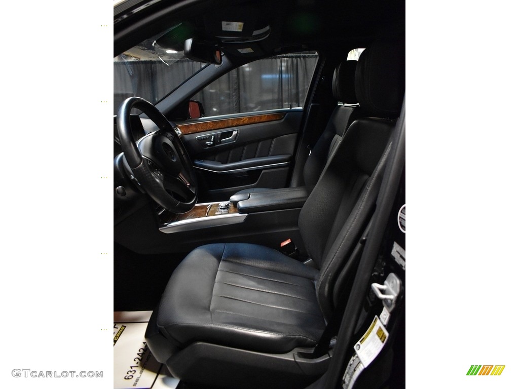 2014 E 550 4Matic Sedan - Black / Black photo #11