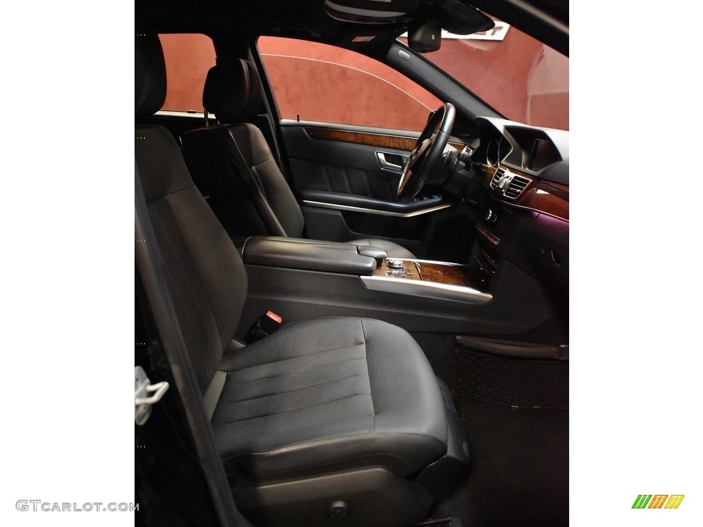 2014 E 550 4Matic Sedan - Black / Black photo #14