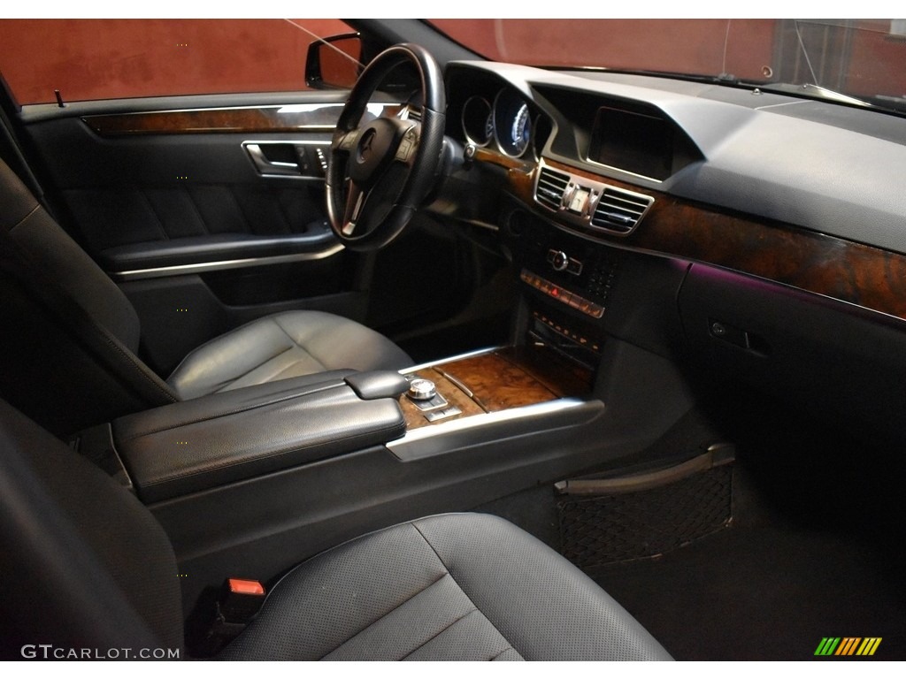 2014 E 550 4Matic Sedan - Black / Black photo #15