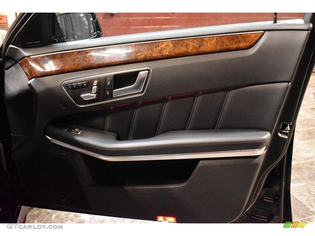 2014 E 550 4Matic Sedan - Black / Black photo #19