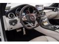 2018 Mercedes-Benz C Crystal Grey/Black Interior Prime Interior Photo