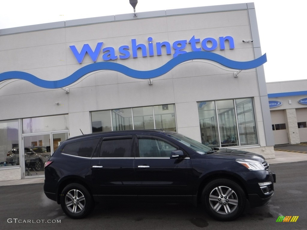 2017 Traverse LT AWD - Blue Velvet Metallic / Dark Titanium/Light Titanium photo #2