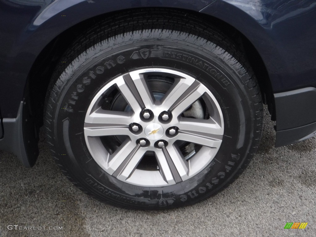 2017 Traverse LT AWD - Blue Velvet Metallic / Dark Titanium/Light Titanium photo #3