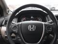 Beige 2017 Honda Pilot EX-L AWD Steering Wheel