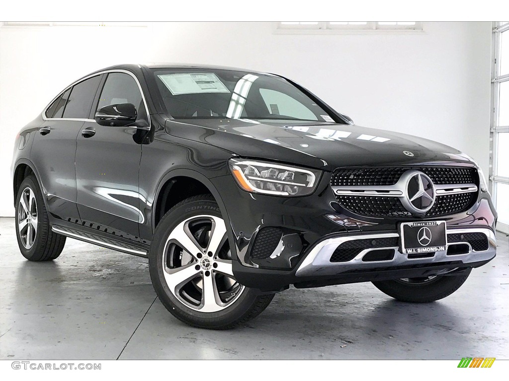 Black 2021 Mercedes-Benz GLC 300 4Matic Coupe Exterior Photo #140713697