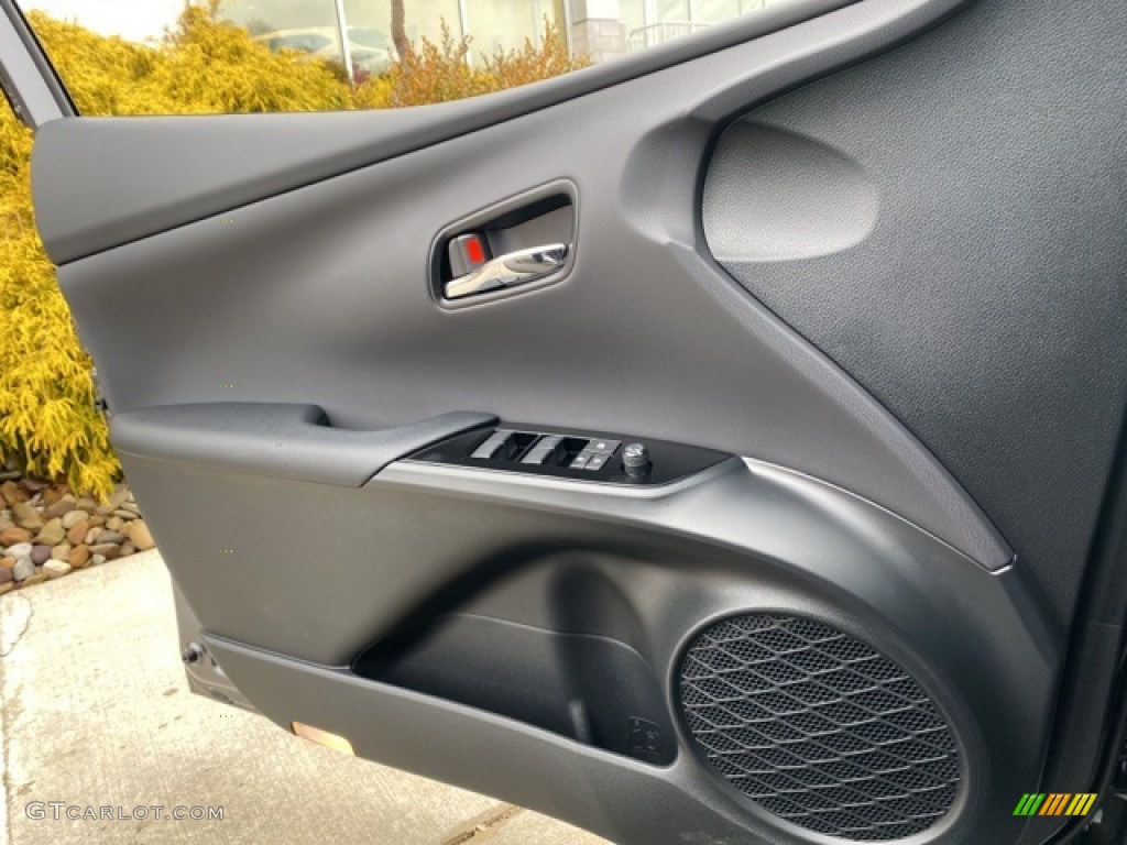 2021 Toyota Prius XLE Black Door Panel Photo #140714399