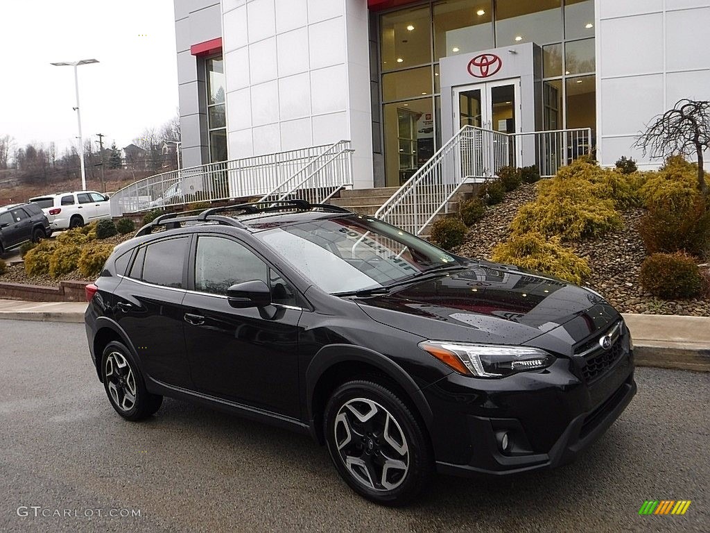 2019 Crosstrek 2.0i Limited - Crystal Black Silica / Black photo #1