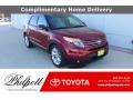 2013 Ruby Red Metallic Ford Explorer Limited  photo #1