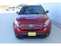 2013 Ruby Red Metallic Ford Explorer Limited  photo #3