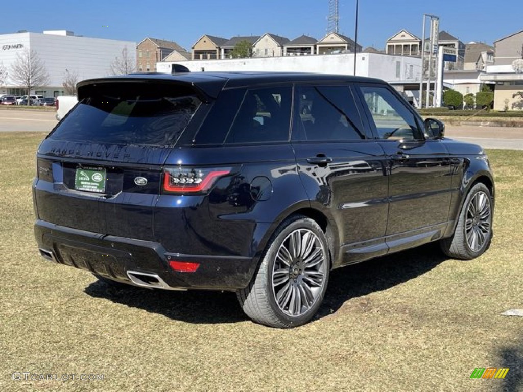 2021 Range Rover Sport Autobiography - Portofino Blue Metallic / Vintage Tan/Ebony photo #3