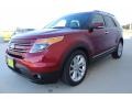 2013 Ruby Red Metallic Ford Explorer Limited  photo #4